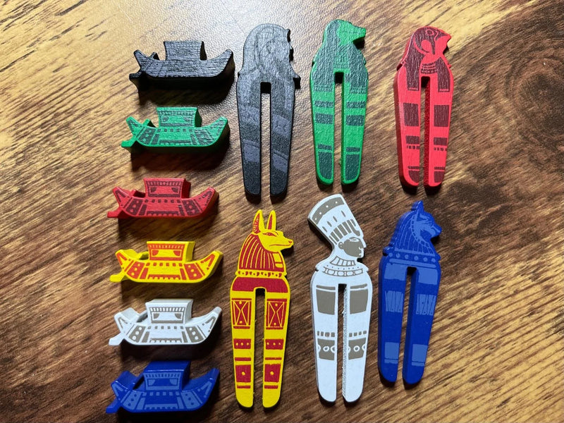 Tutankhamun Scoring Jars and Boats-zoom-