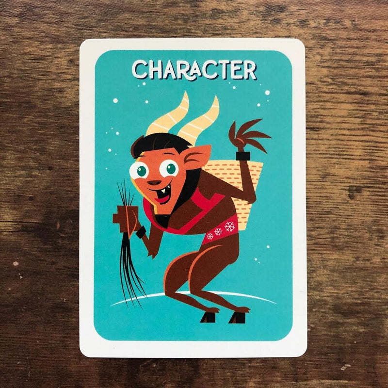 Christmas Lights Krampus Card-zoom-
