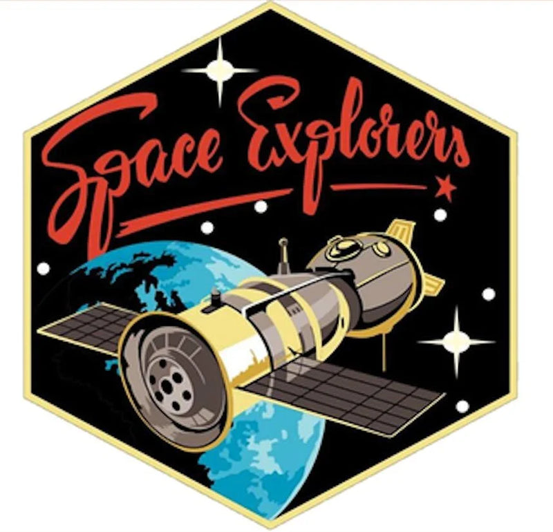 Space Explorers Mission Patch-zoom-