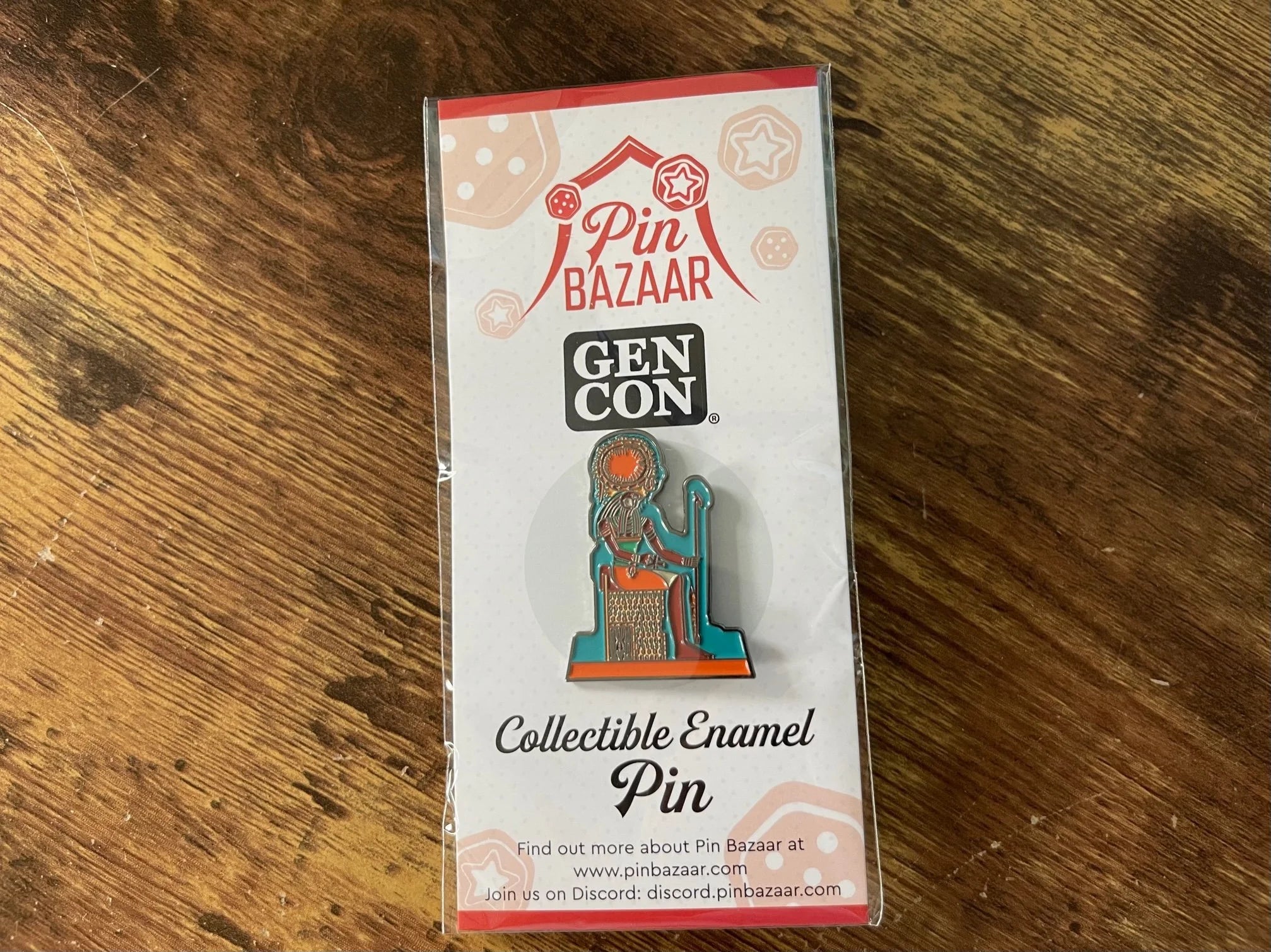 RA Enamel Pin 2022 Gen Con Bazaar-zoom-5
