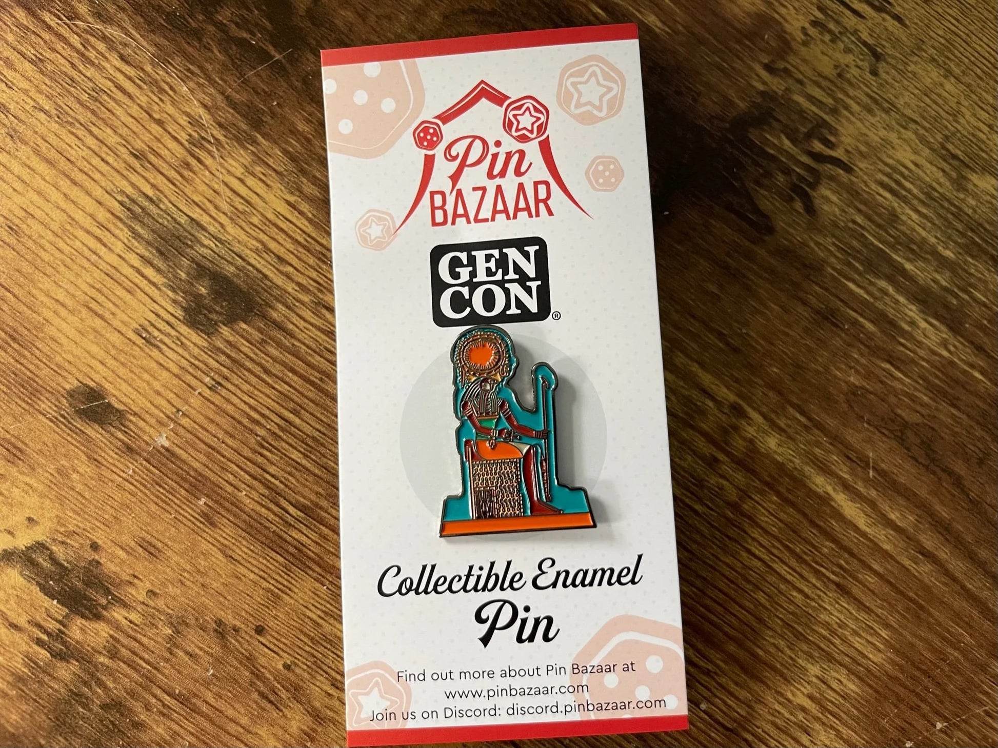 RA Enamel Pin 2022 Gen Con Bazaar-1