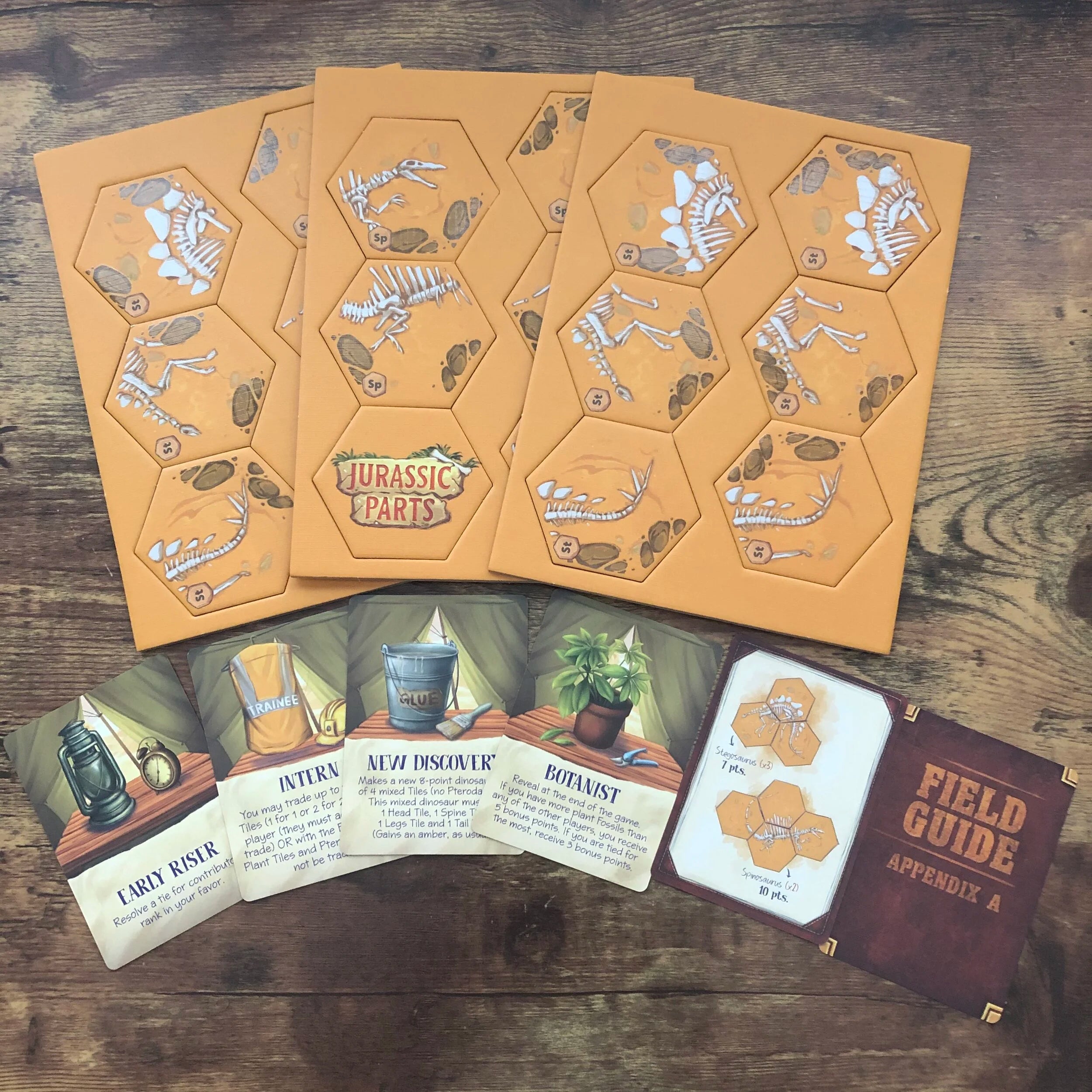 Jurassic Parts Promo Dinosaurs and Resources Expansion Pack