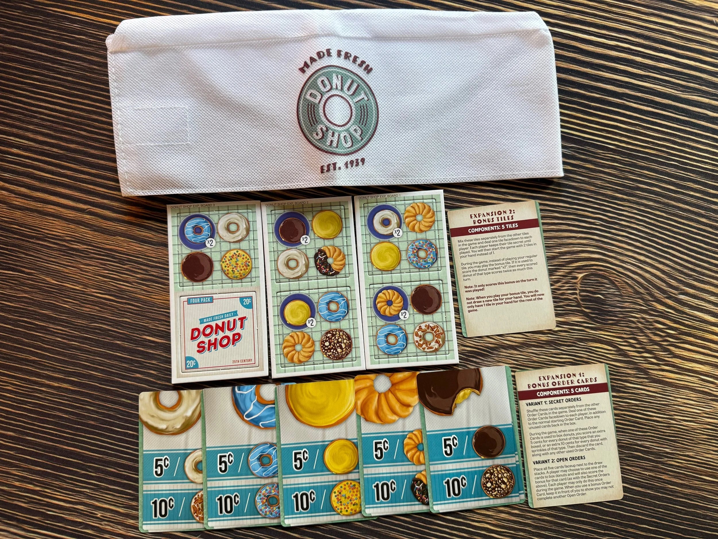 Donut Shop Hats & Expansion