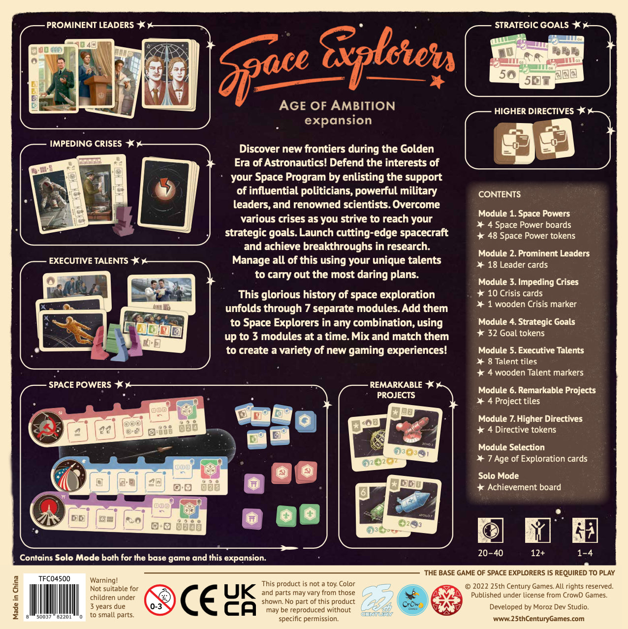 Space Explorers Age of Ambition Expansion